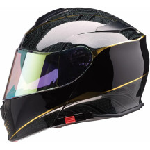 Solaris 2.0 Notorious Casco modular — XS, negro, dorado